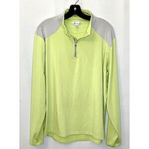 PETER MILLAR PERFORMANCE 1/4 ZIP PULLOVER w/ CROWN LOGO~MEN'S LARGE~$125 New!